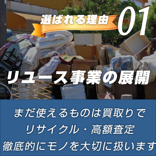 リユース事業の展開